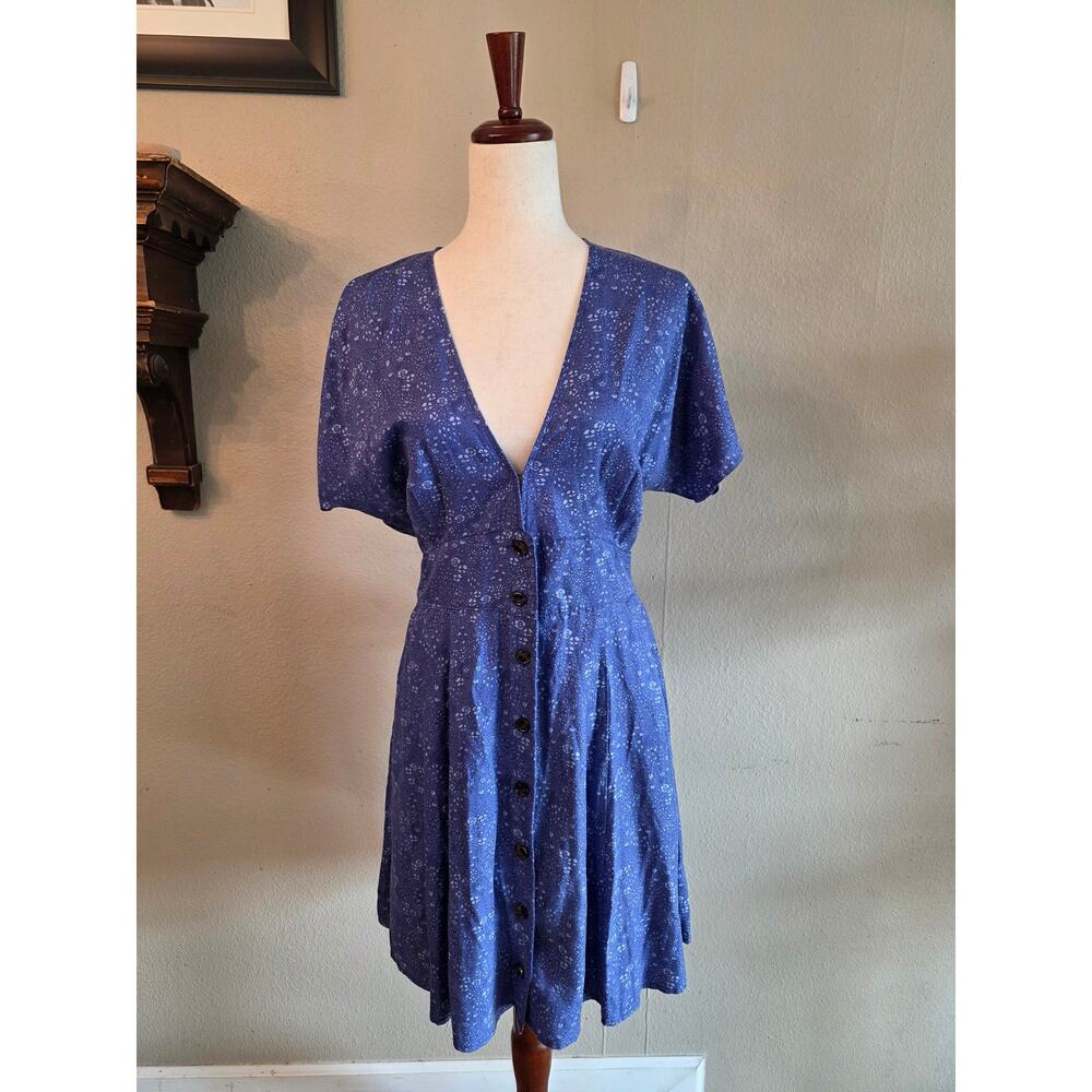 Marine Layer Women's Camila Mini Dress Floral SZ Large